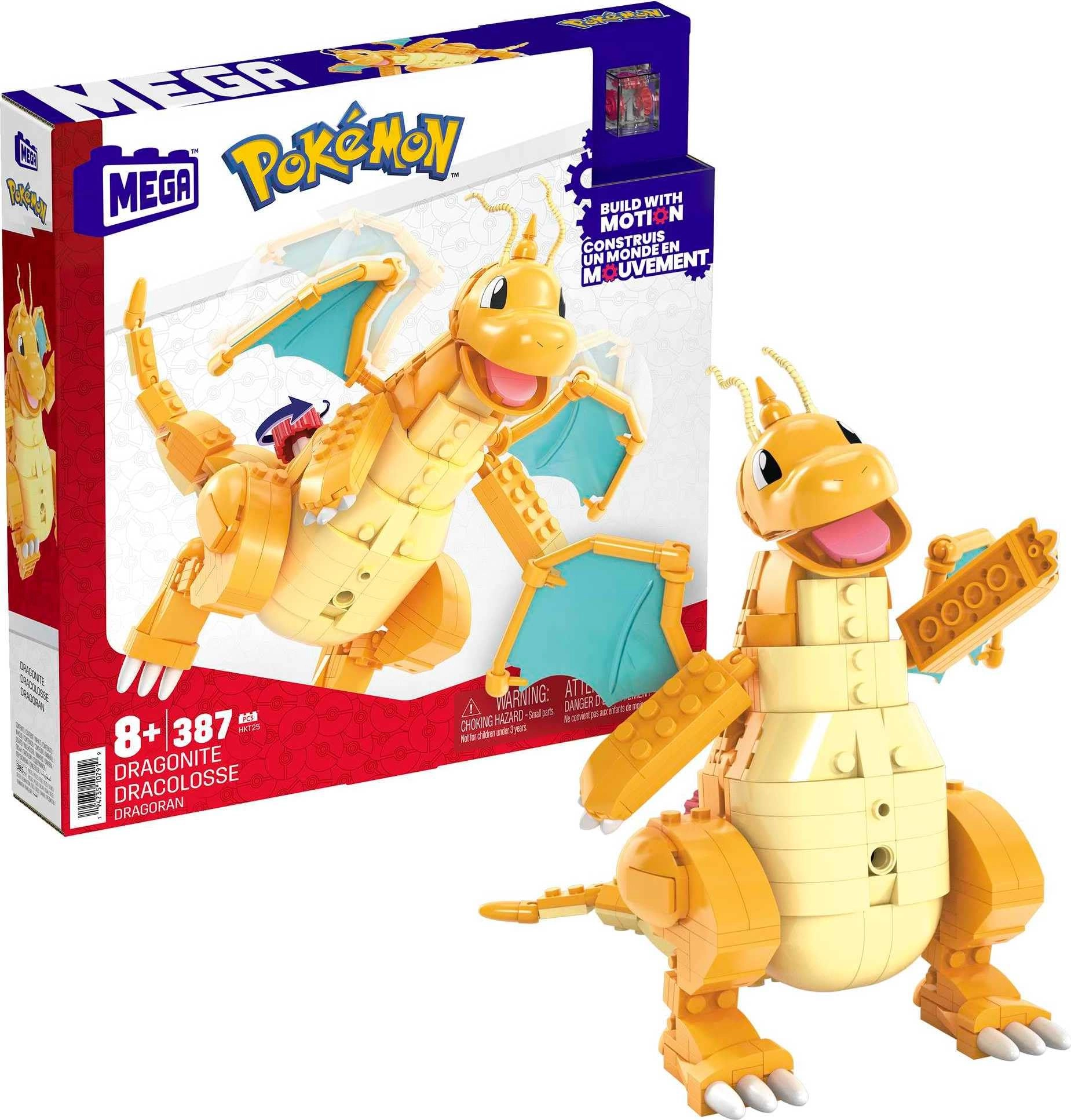 Mattel Dragonite - Pokémon 387 pcs