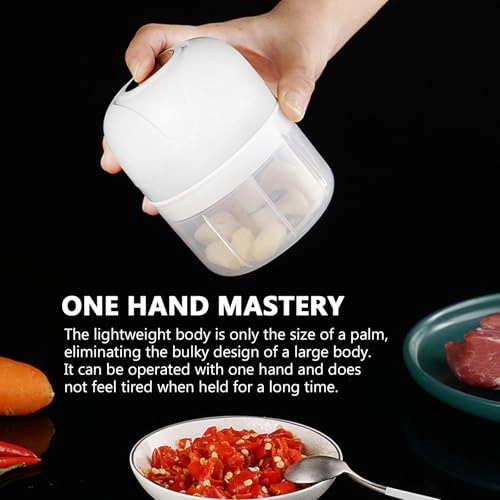 Electric Garlic Chopper - 250ml 30 watts