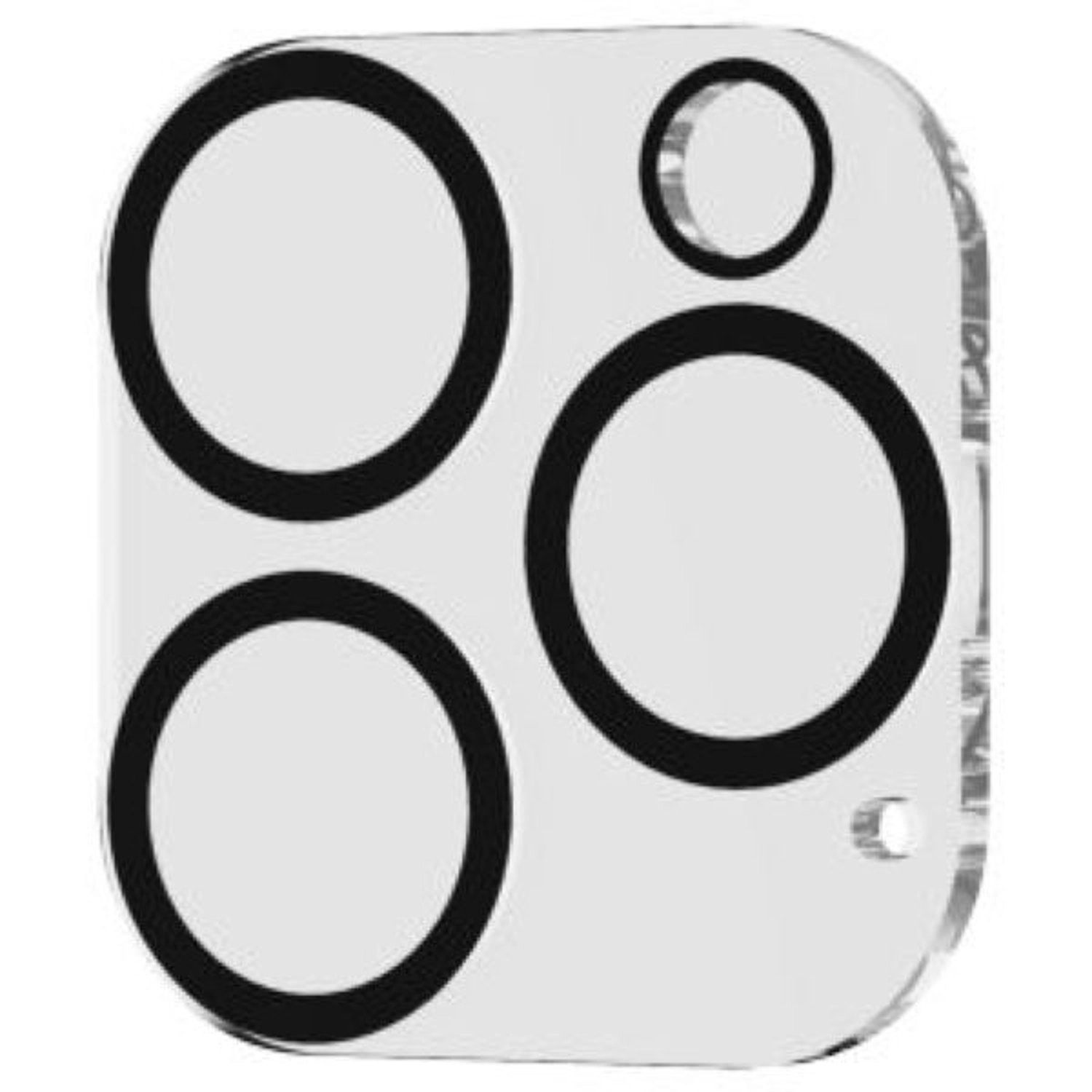 Impact Clear Screen Protector + Camera Lens Protector For iPhone 15 Pro