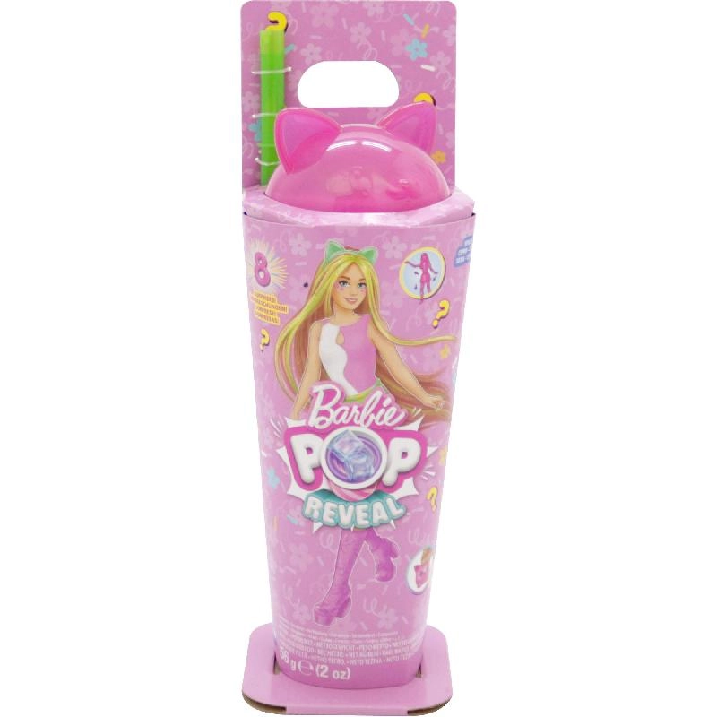 Barbie Pop Reveal Shakes Series - 8 Surprises Scented Ages 36+