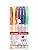 FITTO Gel Pens - 6 Pieces 0.7mm
