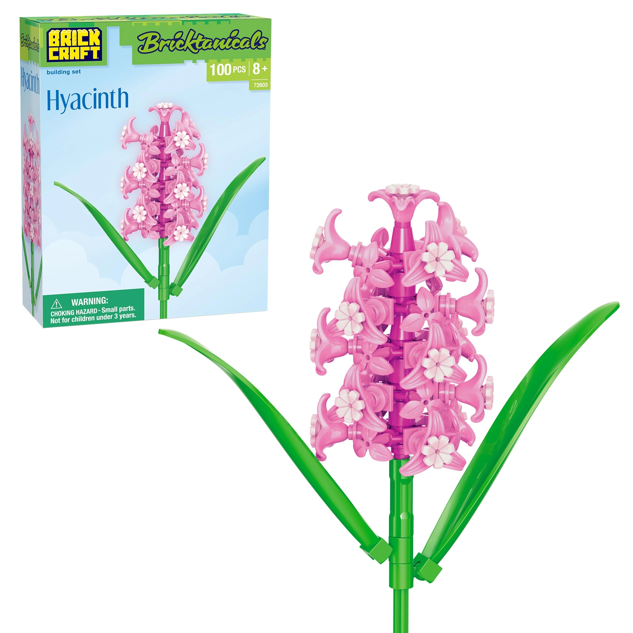 Brickcraft Flower Set Hyacinth - 1 pcs