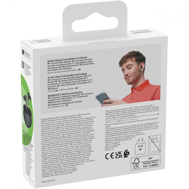 AUC012BLK - Wireless Earbud