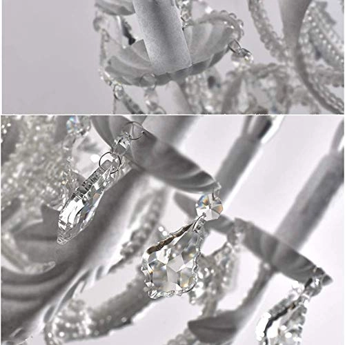 Modern French Crystal Chandelier - Dimmable