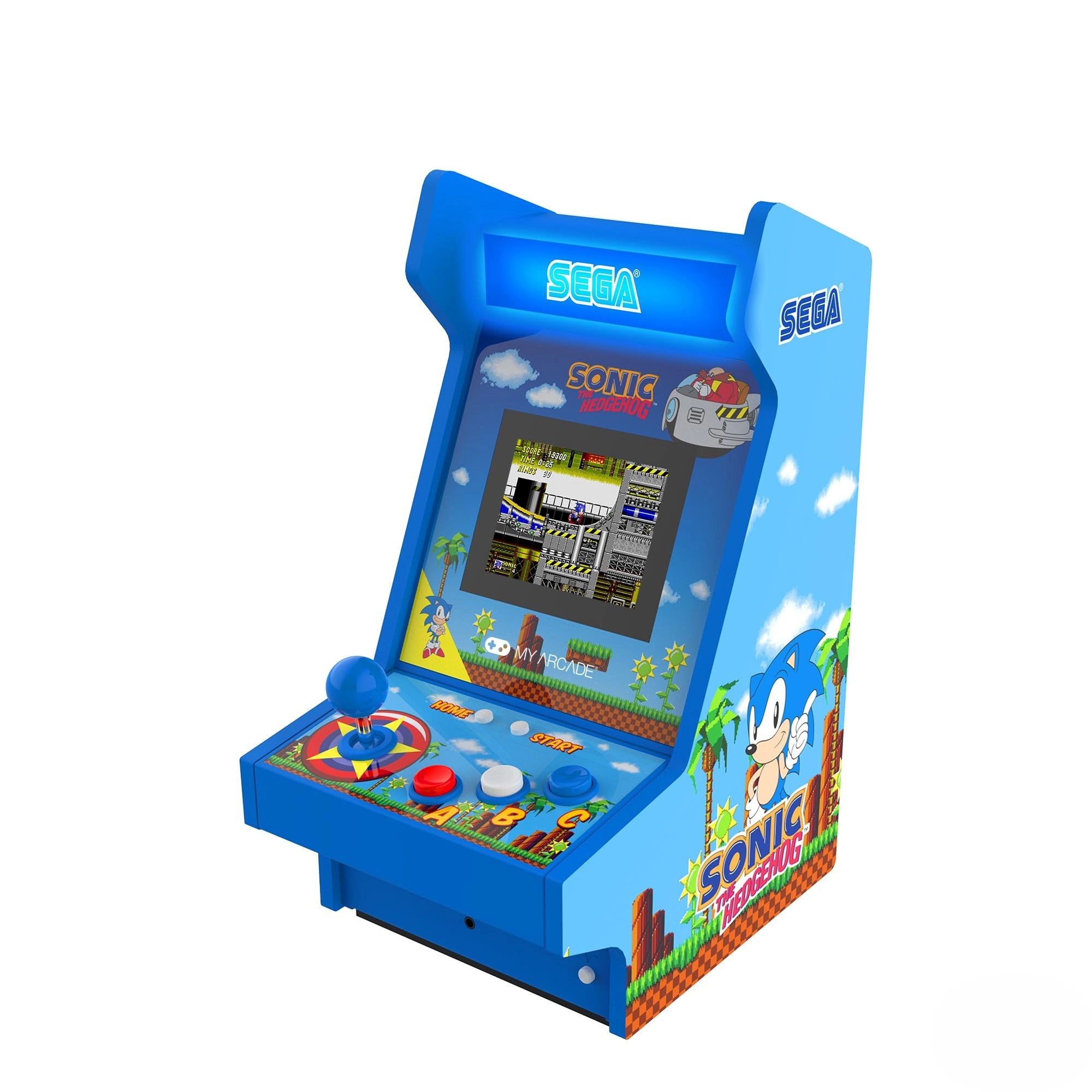 My Arcade Sonic Mighty Player - 3.5 Inches LCD 4 Games Included