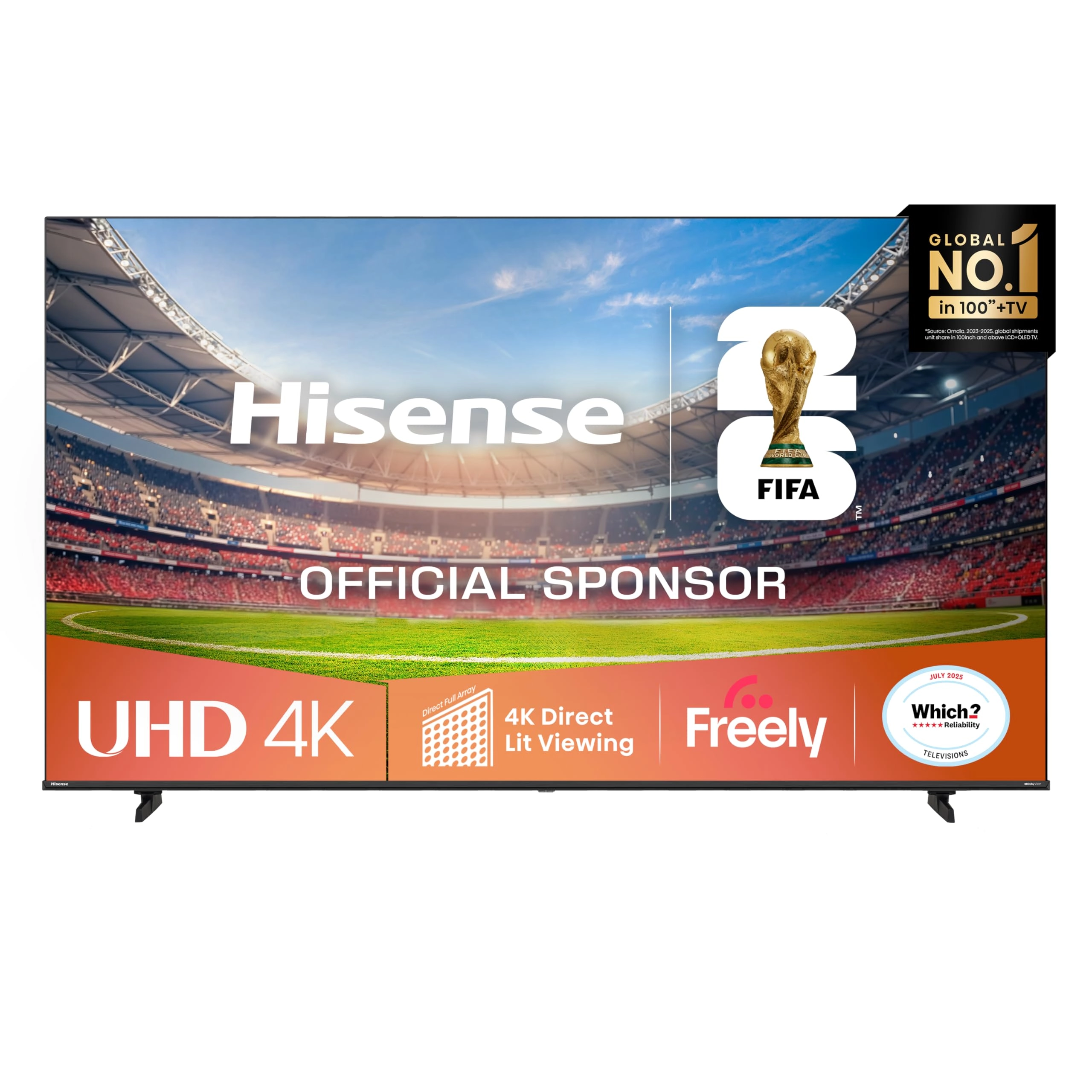 Hisense 85A6QTUK - 85 inches
