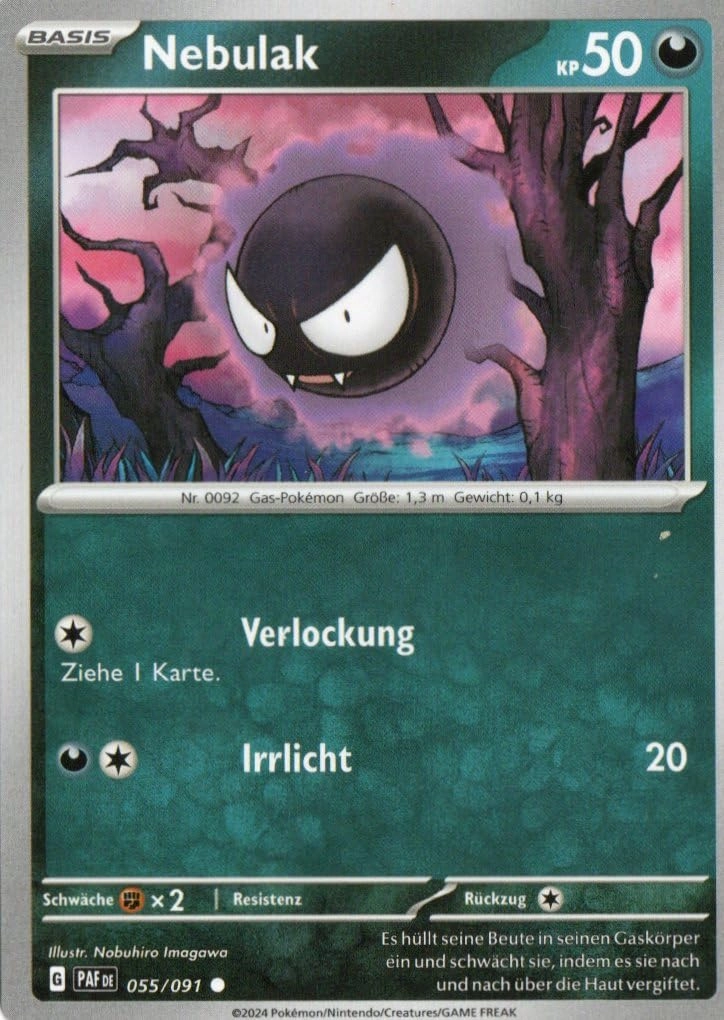 MZTCG Paldeas Schicksale Nebulak PAF 055 - German