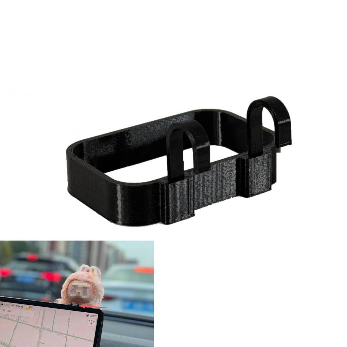 Wollibao Car Central Control Screen Hook - Model 3 Model Y