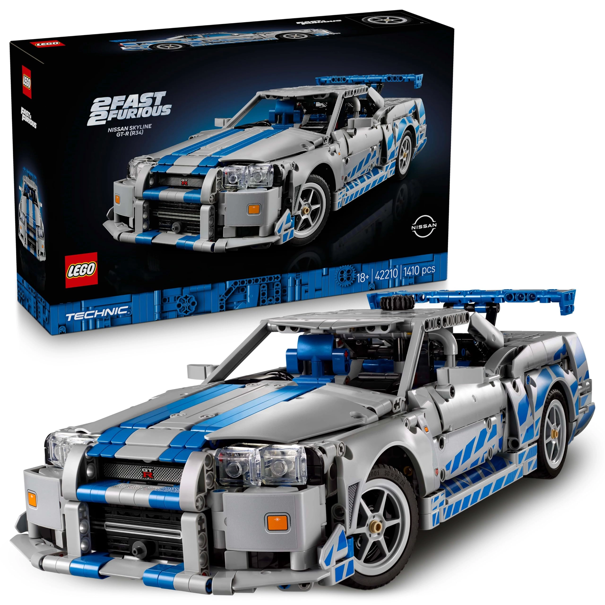 Fast & Furious Technic Nissan Skyline GT-R (R34) (42210)