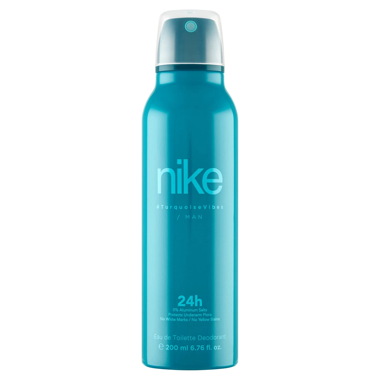 Nike Turquoise Vibes Eau De Toilette - Bergamot, citronella, ginger - floral notes, orange tree blossom, ylang-ylang - musk, cedar 260 g