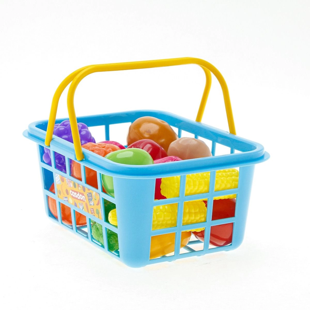 Fruit & Veg Basket Playset - 21 pcs