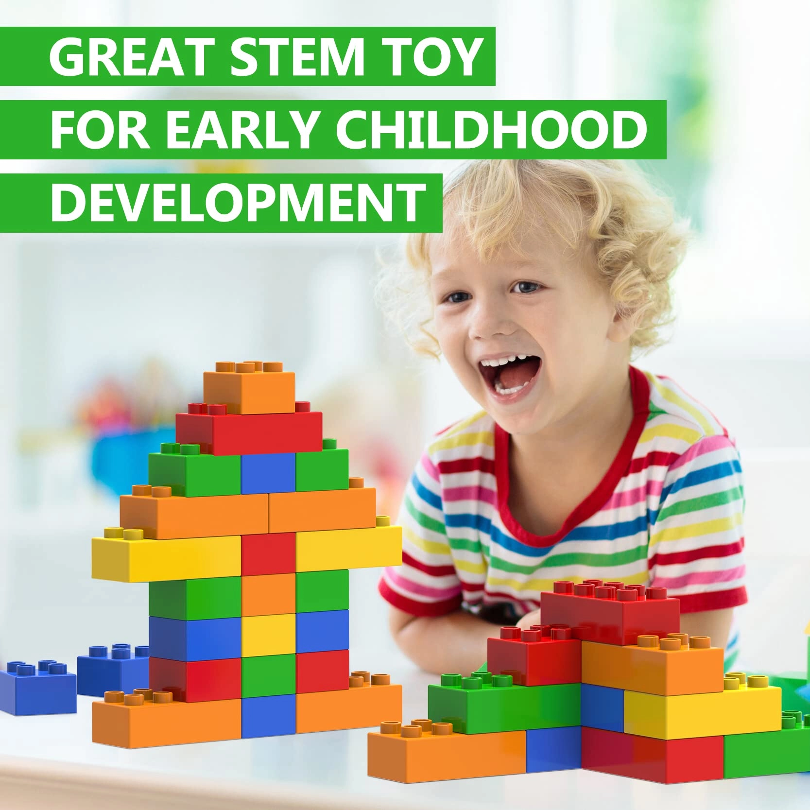 Large building block set - 50 pcs