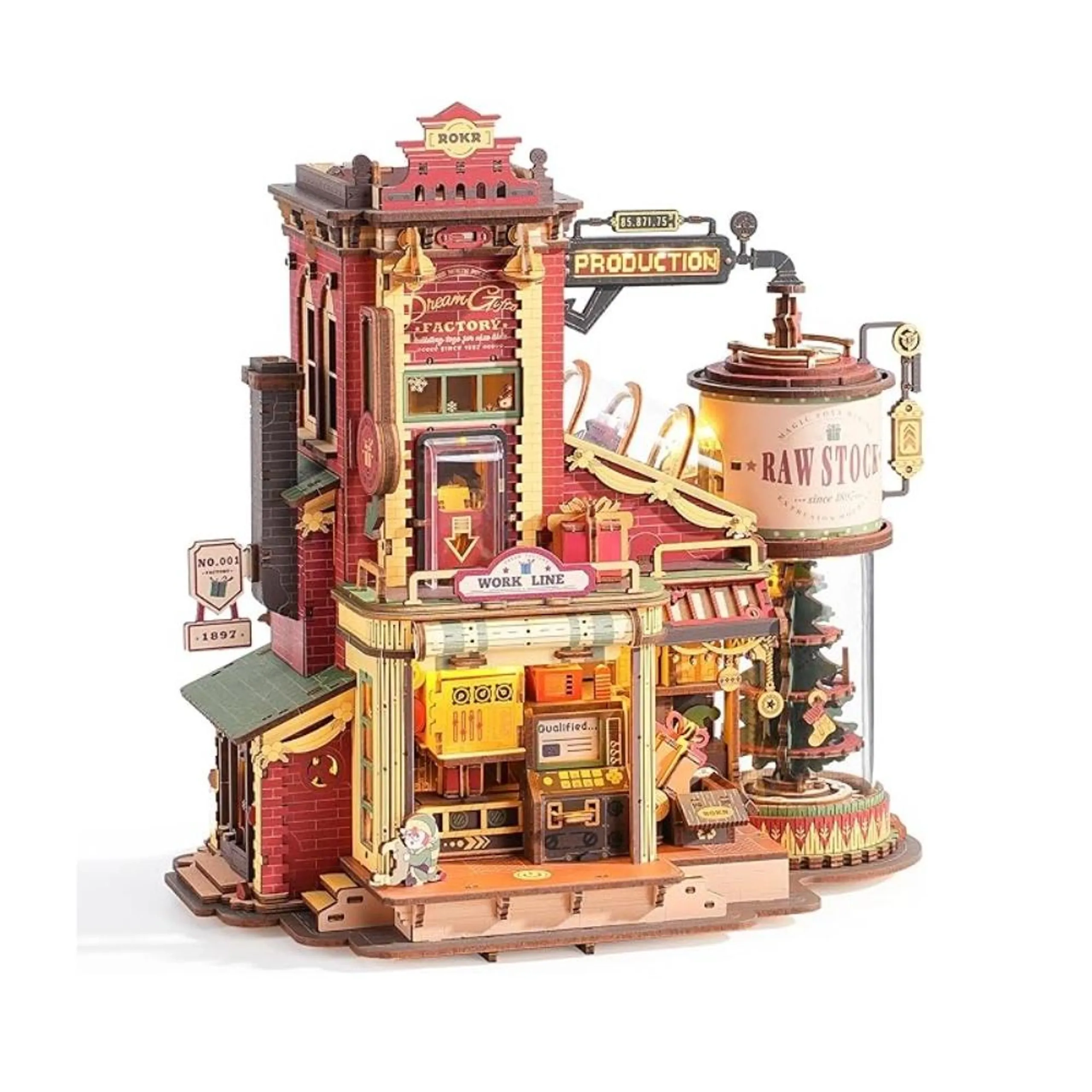 Rolife DIY Dream Gift Factory - Wooden Luminous