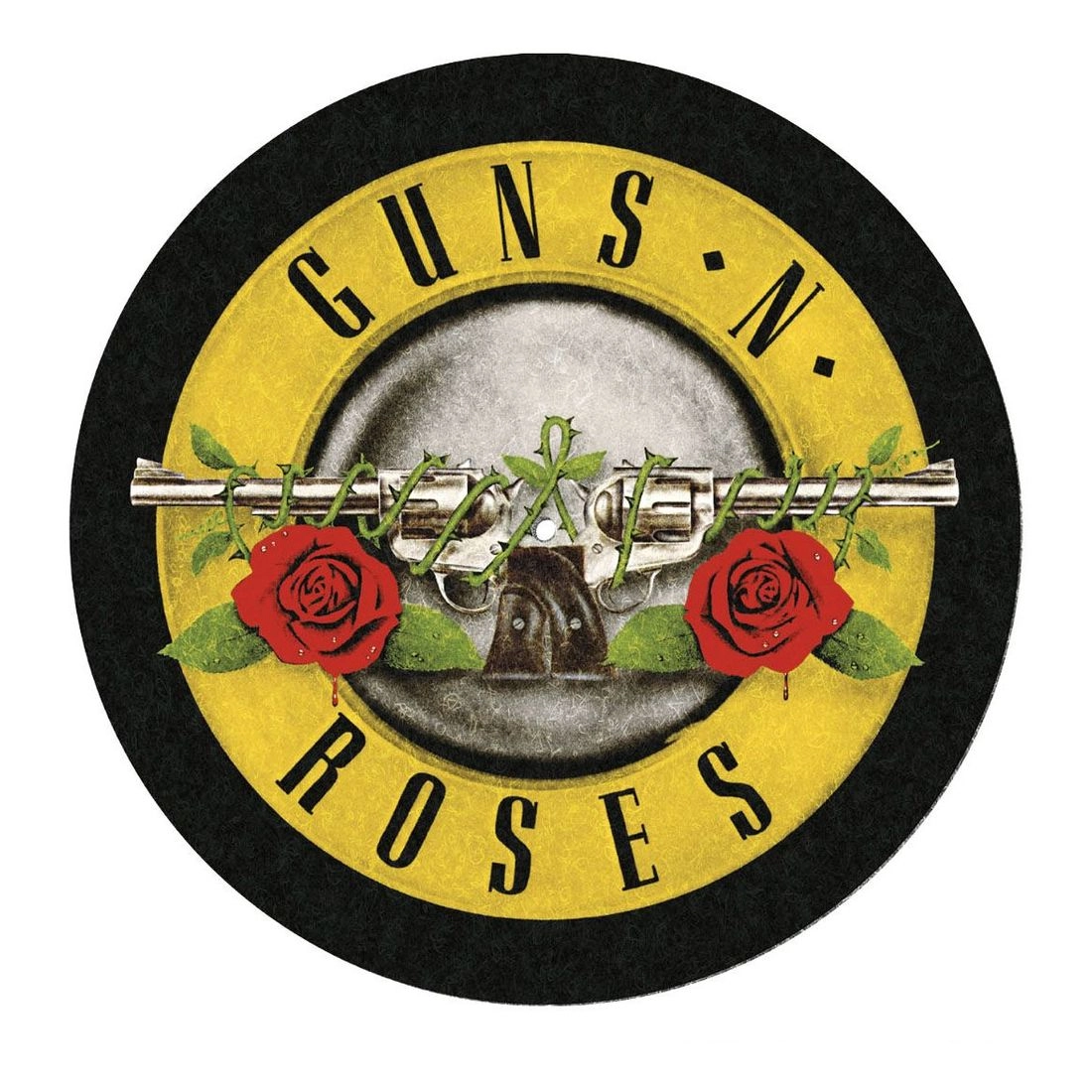PYRAMID POSTERS Guns & Roses Logo Slipmat - 100% polyester
