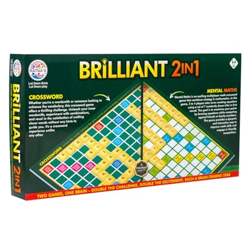 Brilliant 2 in 1 - Crossword & Mental Maths