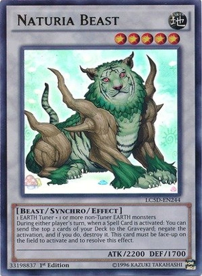 Yu-Gi-Oh! Naturia Beast LC5D-EN244
