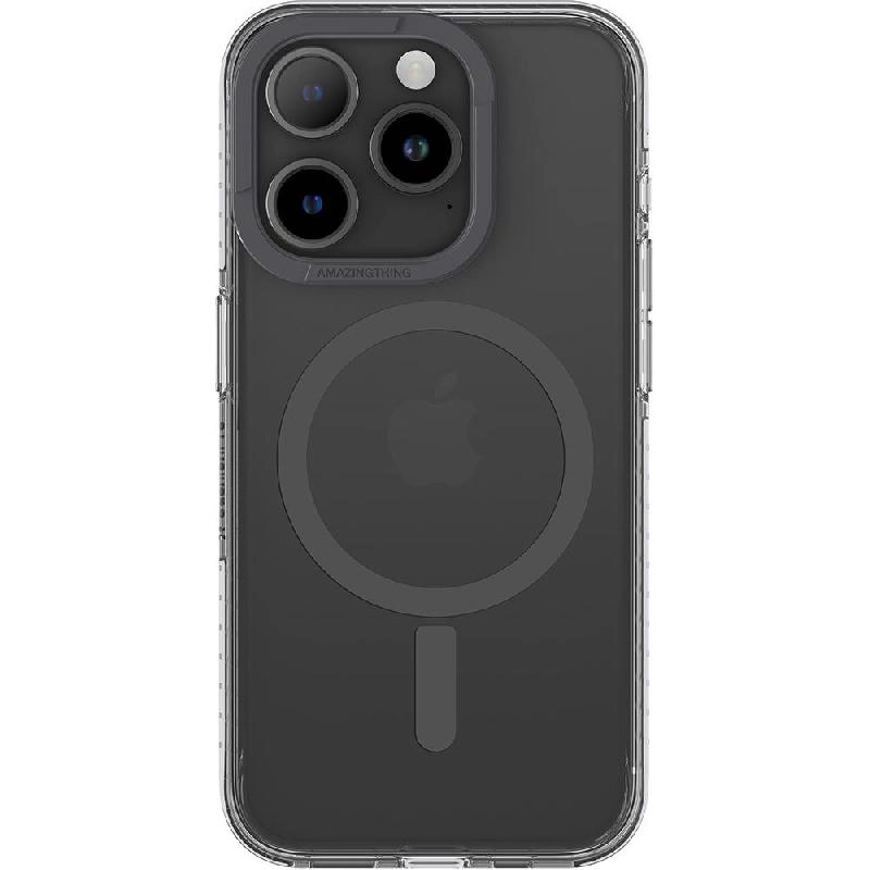 Titan Pro Back Cover Mobile Case with Stand for iPhone 15 Pro