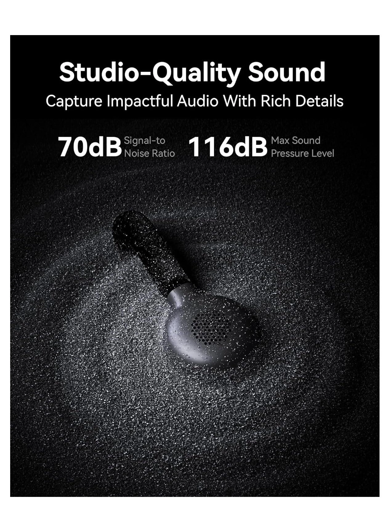 LARK M2S Lightning+USB+3.5mm-Mini-Jack Microphone