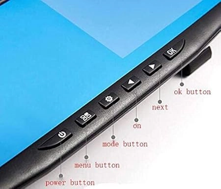 4.3" Hd 1080p Rearview Mirror Dash Cam