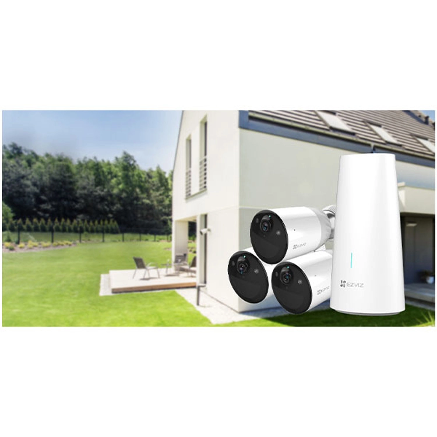 EZVIZ BC1 - 3 4MP Kit