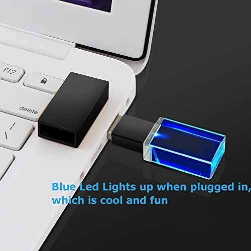 Crystal USB flash drive - USB 2.0 64GB