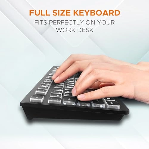 Wi-Key Backlit Wired Keyboard - Wired