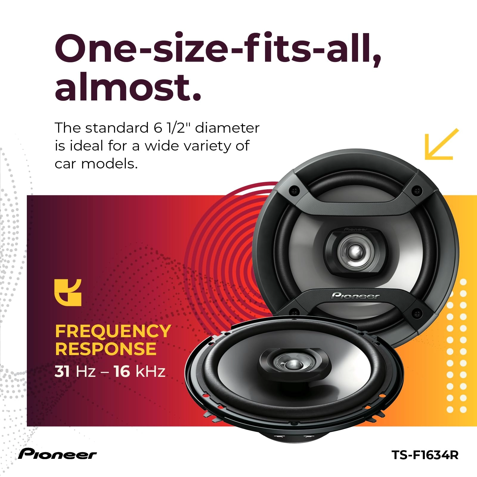 TS-F1634R - 6.5" 2-Way