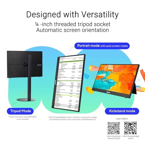 ZenScreen Touch MB16AMTR - 16 inch 1920 X 1080