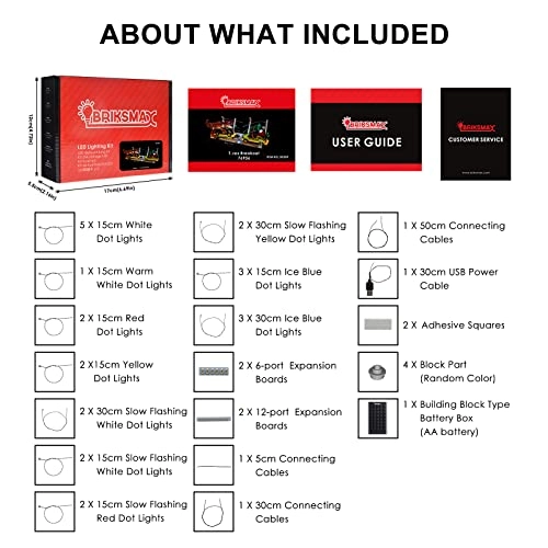 T. rex-Breakout 76956 - LED Lighting Kit