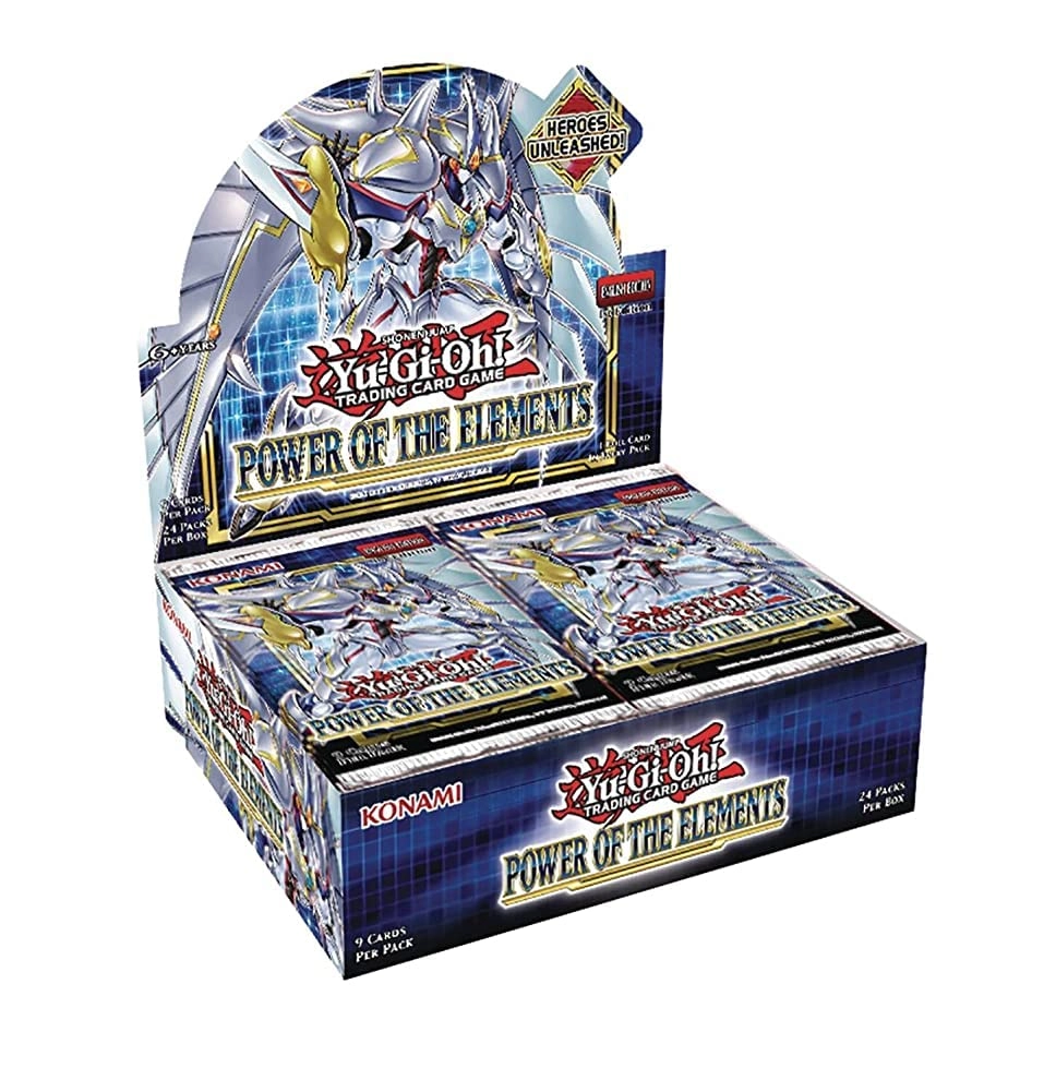 Yu-Gi-Oh! Power of The Elements Booster Box - English 24pcs