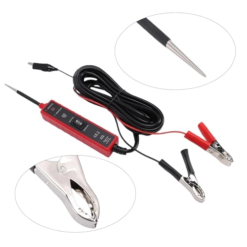 Power Circuit Probe Tester - 7A 6V to 24V stainless steel probes