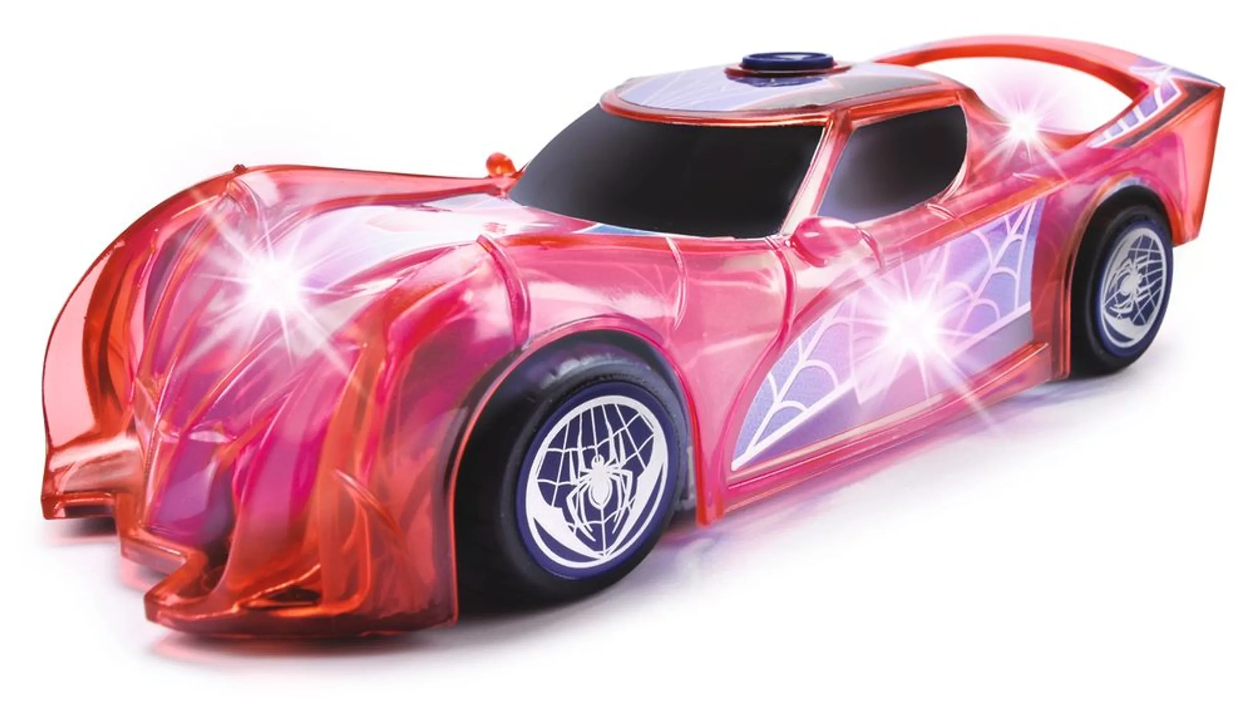 Light Hero Spiderman Car - 15 cm
