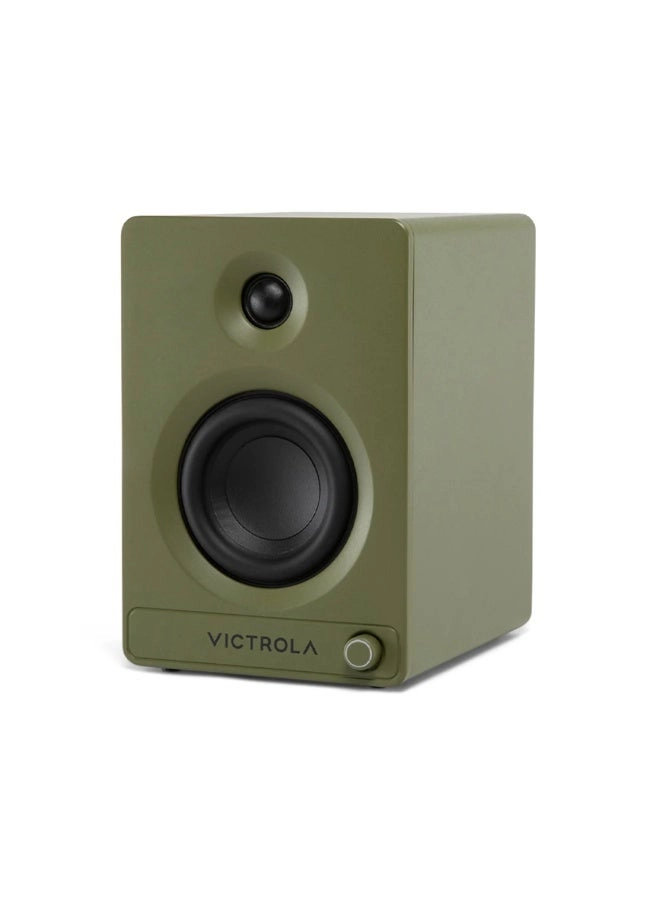 Tempo - Bluetooth Bookshelf Speakers Pair Green