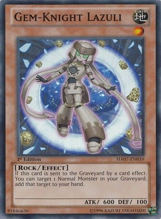 Yu-Gi-Oh! Gem-Knight Lazuli HA07-EN039 - 1st Edition