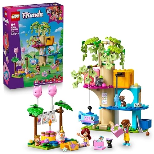 LEGO Friends Cat Birthday Party & Tree House (42666)