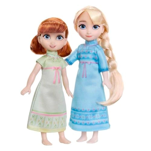 Frozen Royal Family - Toddler Anna and Elsa 4 Dolls