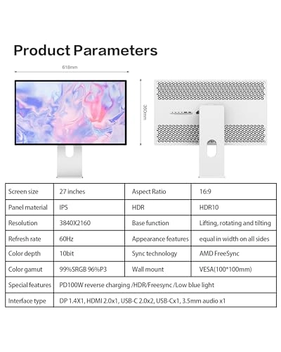 P27G - 27 Inches 3840x2160