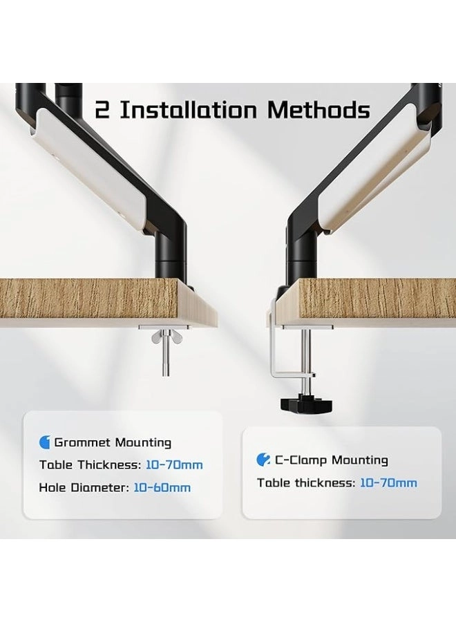 Dual Monitor Arm - Dual 17-35" 75mm 100mm