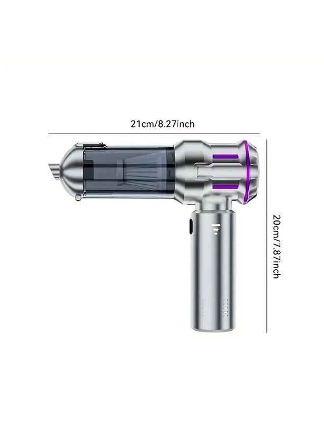 4-in-1 Wireless Handheld Vacuum Cleaner - 2000mAh