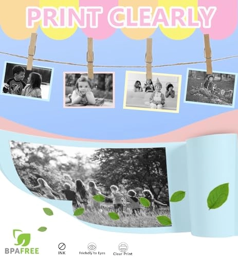 instant print camera paper - 6 pieces 2.2 Inches