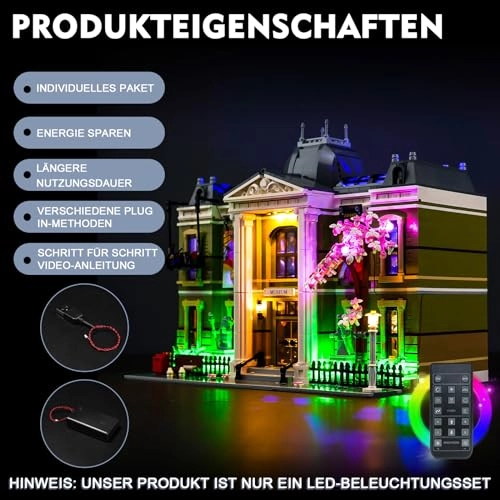 Remote Control Light Kit - LED for 10326 Natural History Museum