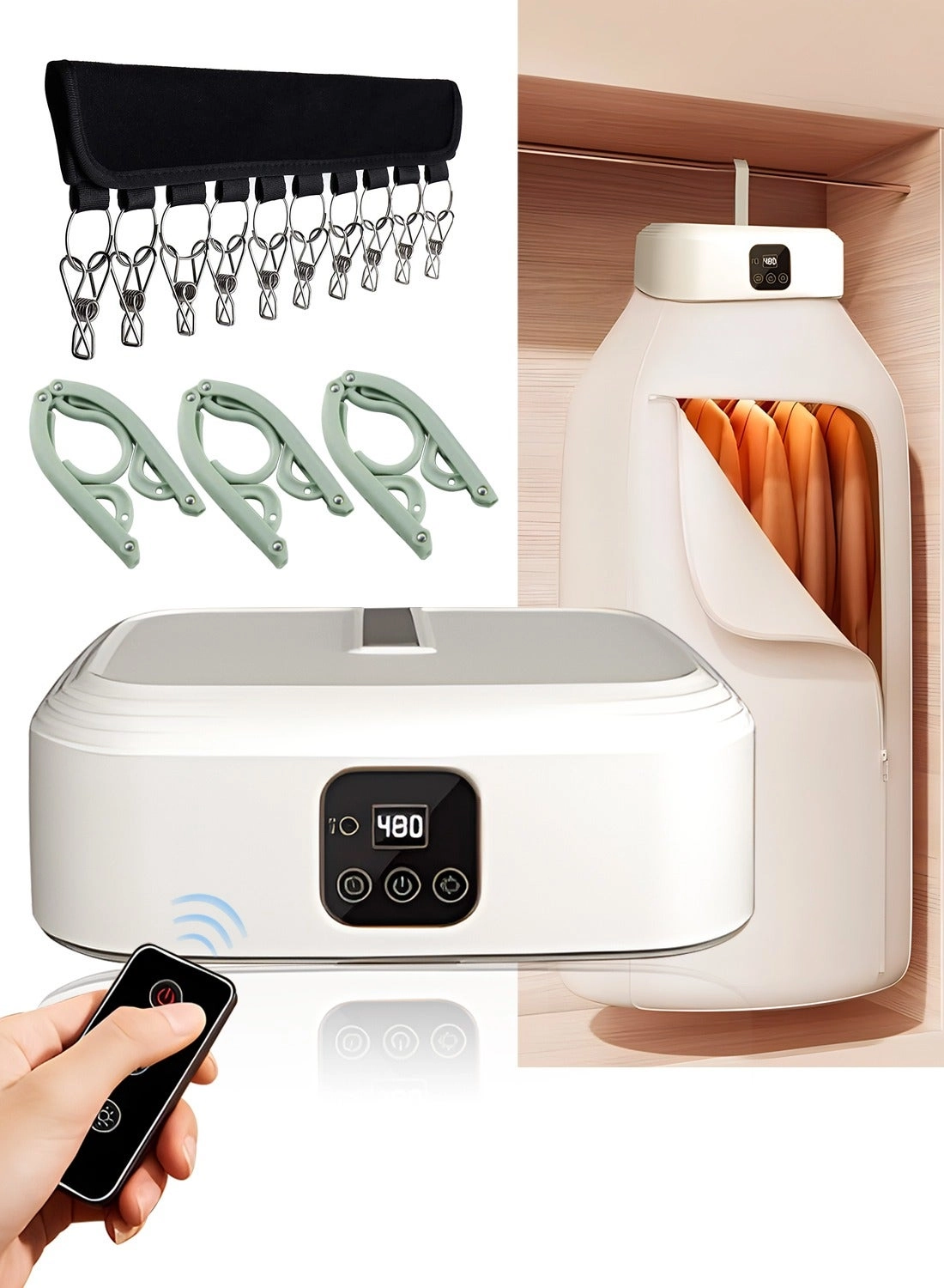 LUCKIER Portable clothes drye - 600 W