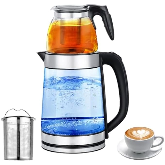 2 in 1 Electric Kettle