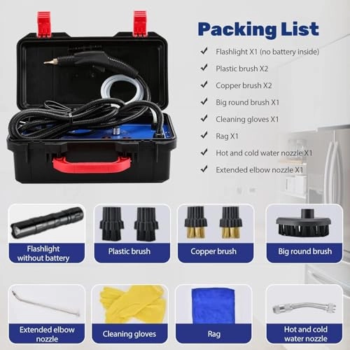 Portable Steam Cleaner - Above 3bar Max 5bar