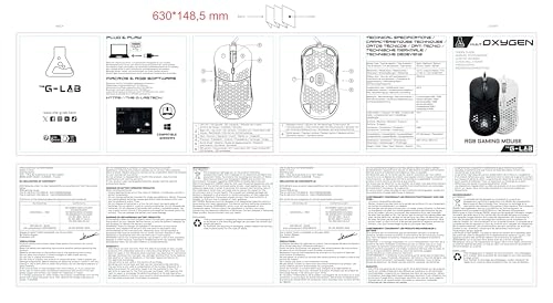 Kult Oxygen Wireless Gaming Mouse - Wireless