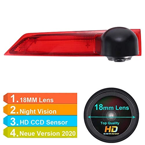 Car Boot Handle Reversing Camera - Night vision Wired 1280P