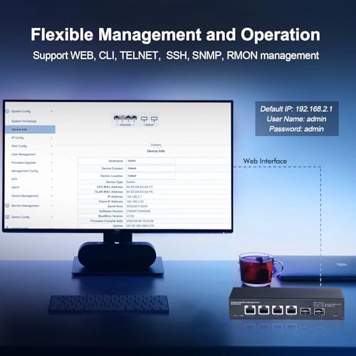 6x10G Managed 6-Ports