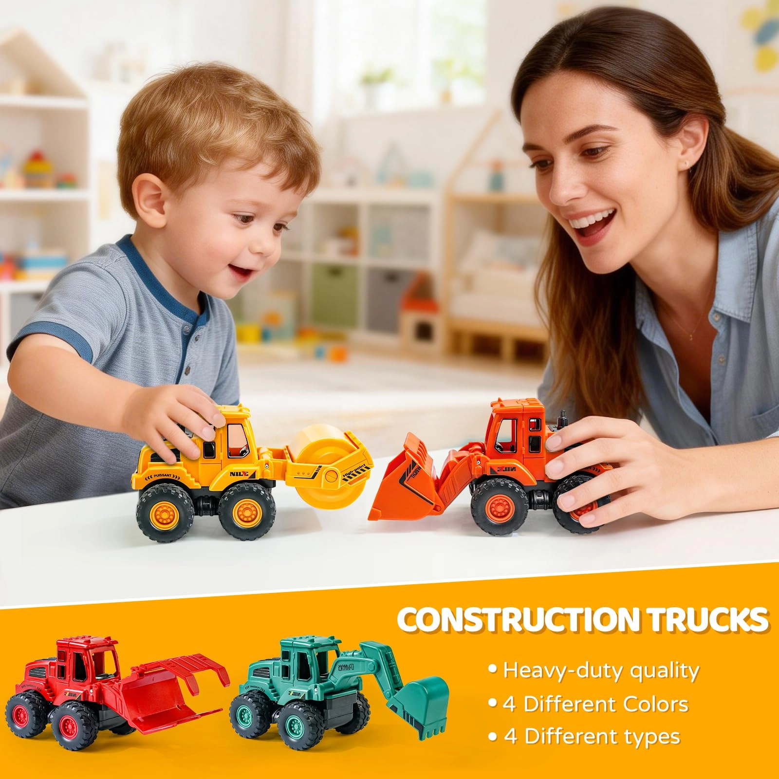 Construction Trucks (Bee22030369NB) - Vehicle