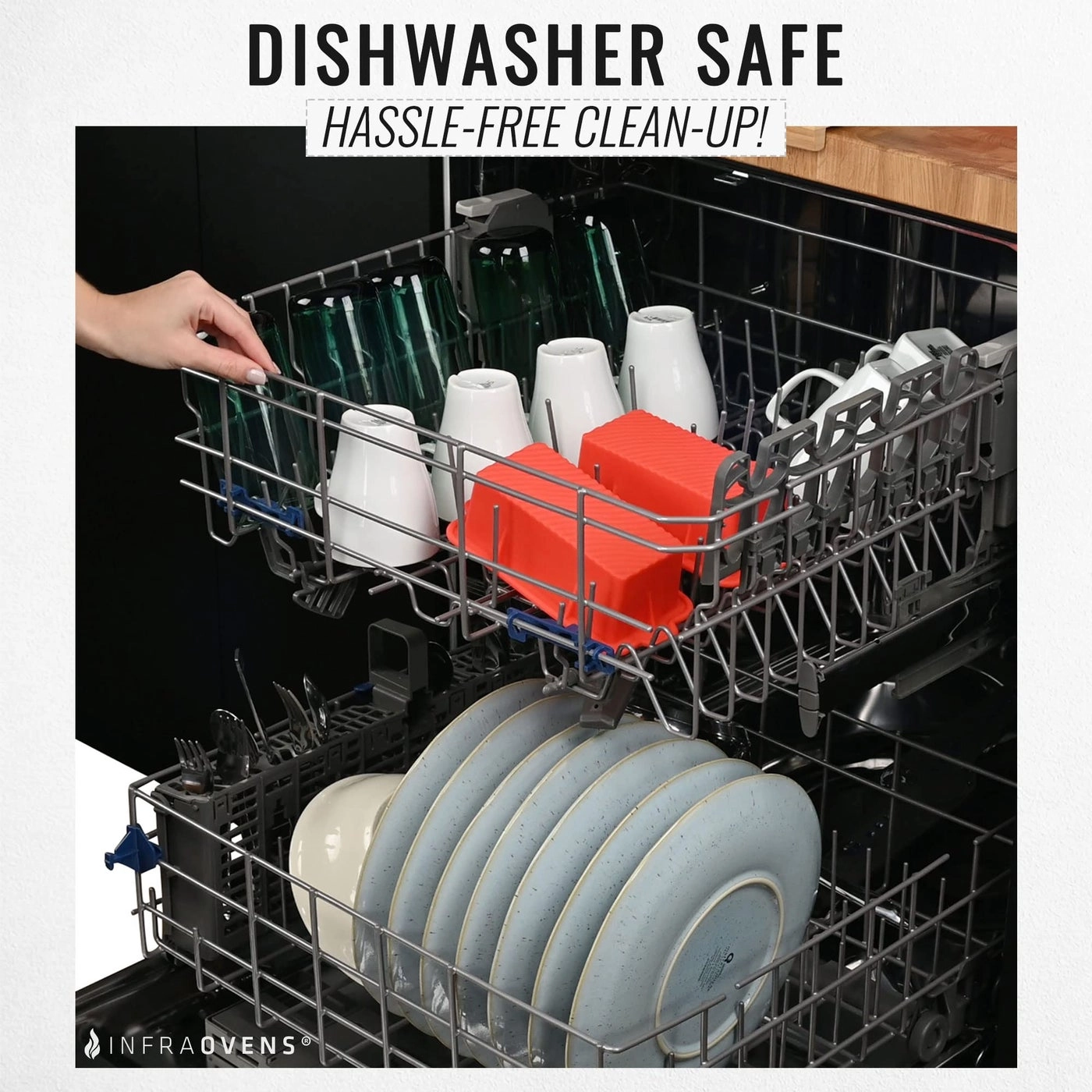 Silicone Loaf Pans - Non-Stick Fits Dual Basket Air Fryers