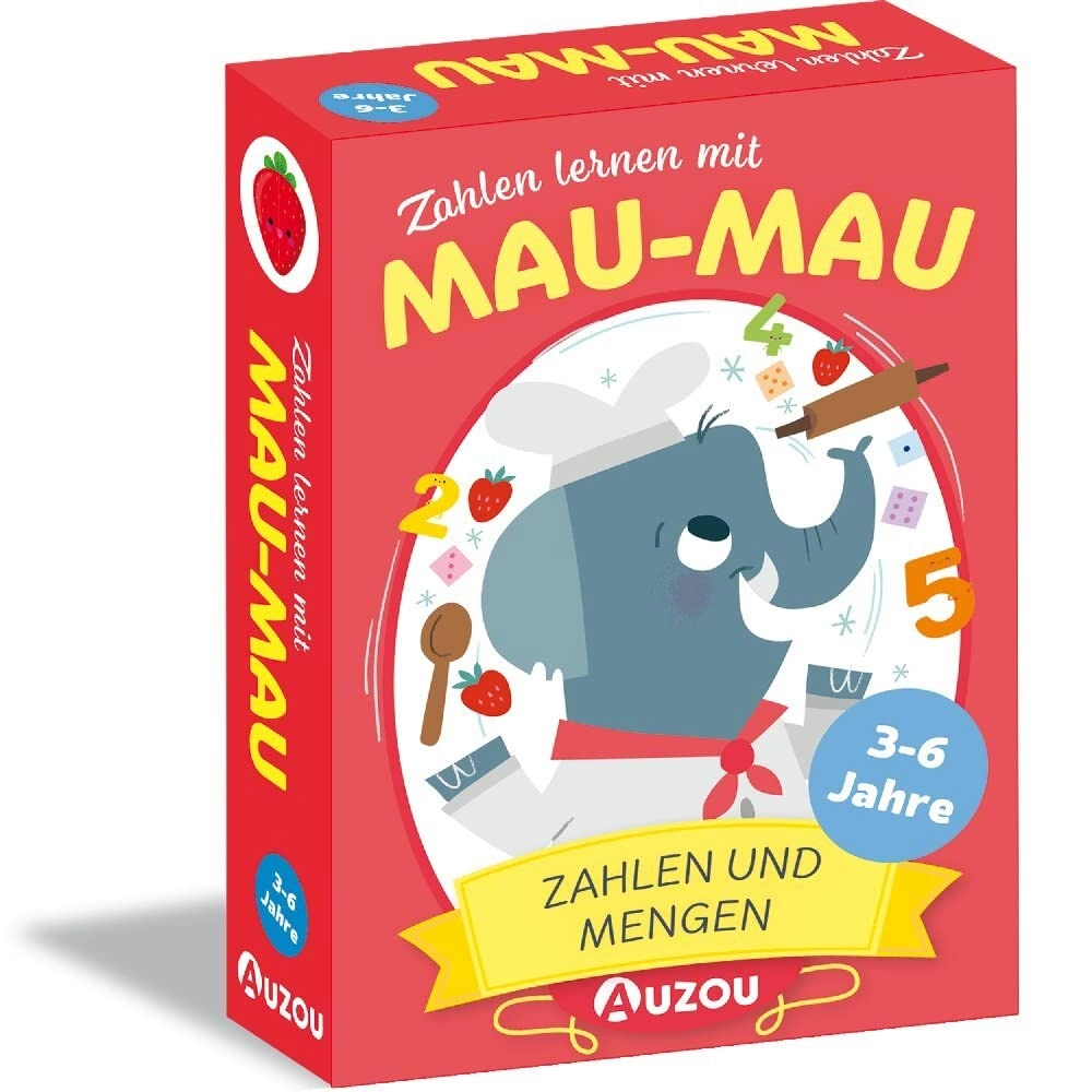 HUCH! Auzou Zahlen lernen mit Mau-Mau - 3+